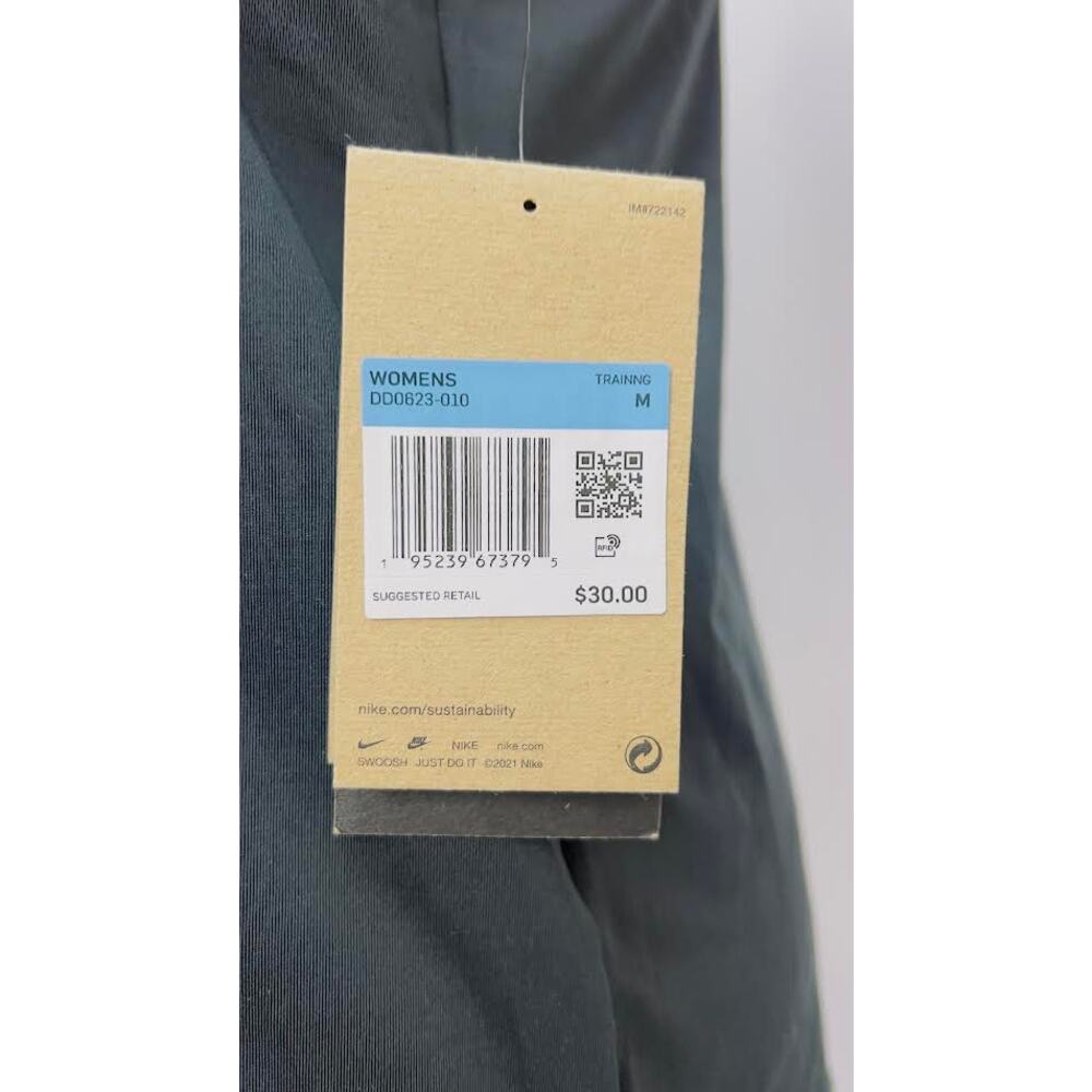 NWT! Nike Training One Dri-FIT Tank Top in Black MED - Picture 6 of 11